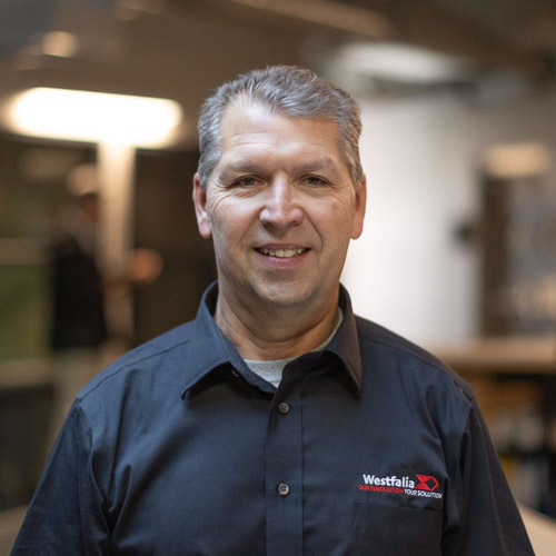 Profile image of Erlan Rice, VP of Control Systems and Support at Westfalia USA